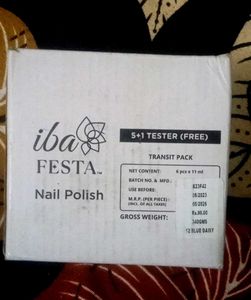 1 Pis💙 Iba Festa Color Pop Nail Polish