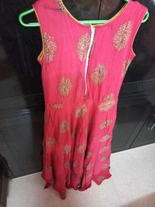 Pink Ethnic Dress