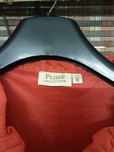 Chic Red Ruffled Maxi Dress