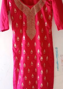Women Red Kurti For New Condition