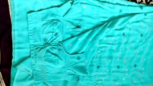 Light Weight Chiffon Saree With Blouse