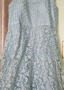 Beautiful😍 Gown With Net Duppata And Leging