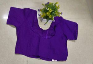 Elegant Purple Saree
