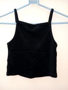 Y2k Spaghetti Sleeve Ribbed Top
