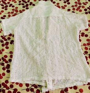 Crochet Knit Top