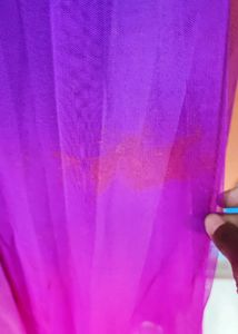 Multicolored Sleeveless Gown