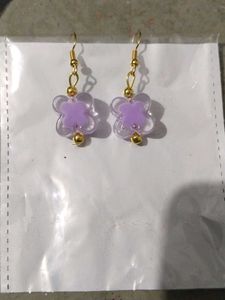 Purple Earings