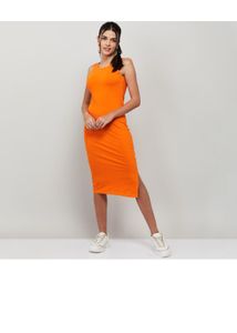 Ginger by Lifestyle Orange Bodycon Dress - New