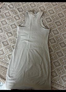 H&amp;M Beige Bodycone Dress