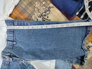 Denim Skirt &amp; Tee Set