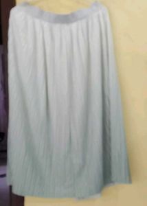 Pleated Midi Skirt 30-36 Freesize