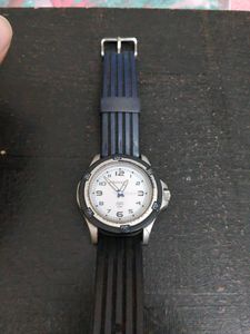 SF Quartz Analog White Dial Watch for Men-NS7930PP