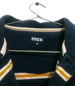 Striped Polo T-shirt For Men