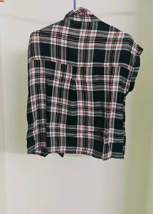 Striped Shrug Type Shirt Top