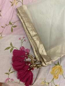 Embroidered Velvet Jacket with gagra