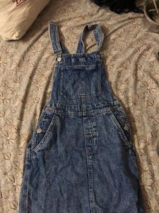 H& M Denim Dungaree Jumpsuit