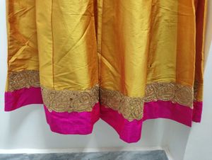 Elegant Gold Ethnic Gown