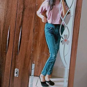 Light Blue Denim Jeans / Joggers