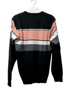 Kyro Striped V-Neck Sweater