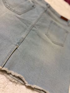 Denim Blue Skirt