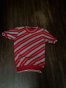 BROOKLYN Striped Short Sleeve
