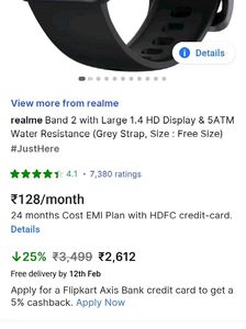 🌈OG REALME BAND 2 MINT CONDITION