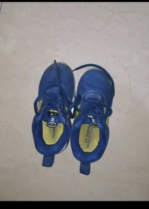 Boy's Blue Sneakers for regular dusty sports day