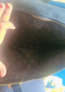 Blue Handbag