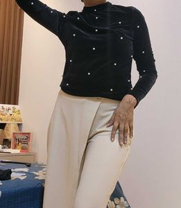 Vero Moda party  Velvet Pearl Top