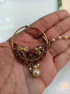 Elegant Nath Nose Ring