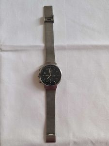 Classic Silver Chronograph Watch [ Antique]