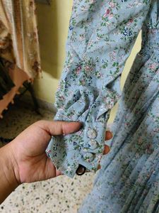 Floral Print Maxi Dress