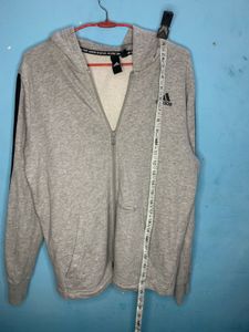 Orignal Adidas Grey Hoodie