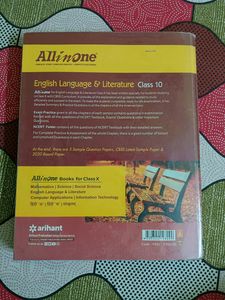 Class 10 (Allinone) English Language And Literatur