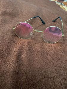 Pink Round Sunglasses