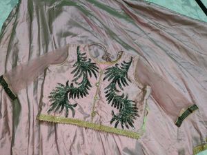 Mauve Lehnga Set 3 Piece