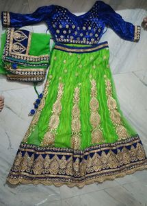 Lehnga Choli With Dupatta Beautiful Design