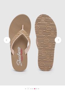 Skechers Yoga Foam Rhinestone Flip Flops