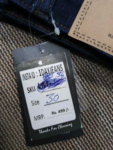 B@36 Size-30 Cargo Jeans