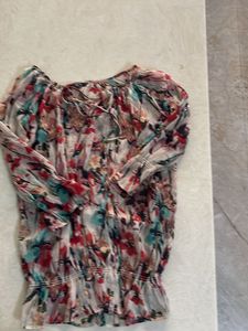 Floral Print Top