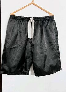 Comfortable Black Drawstring Shorts
