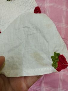 DROPSale🧃Pinterestly Viral 🍓EmbroidedPeplum Top
