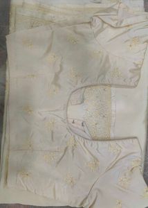 Elegant Embroidered Saree