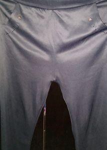 Grey Colour Jeggings