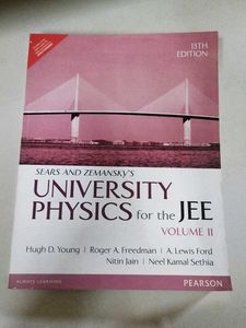 Selling University Physics Book IIT JEE Exam