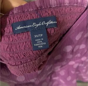 American Eagle Polka Top