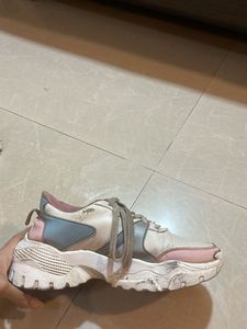 White sneakers