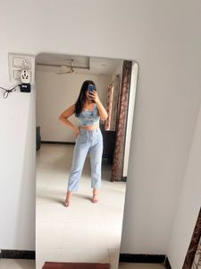 Denim Co Ord Set For Women Urgent Sale