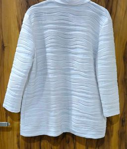 White Beautiful Blazer For Women