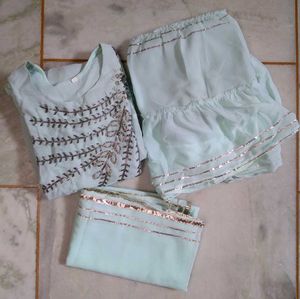 Mint Green Kurta Set